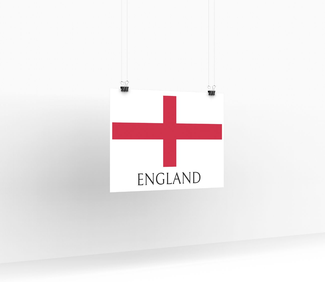 פוסטר דגל אנגליה
