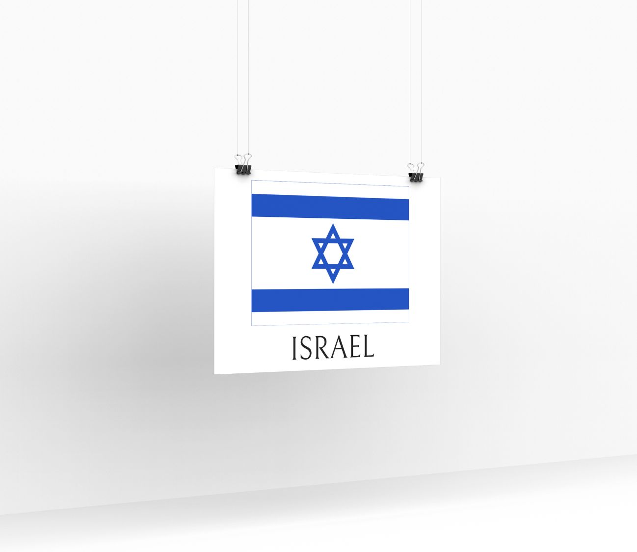 הדפס דגל ישראל