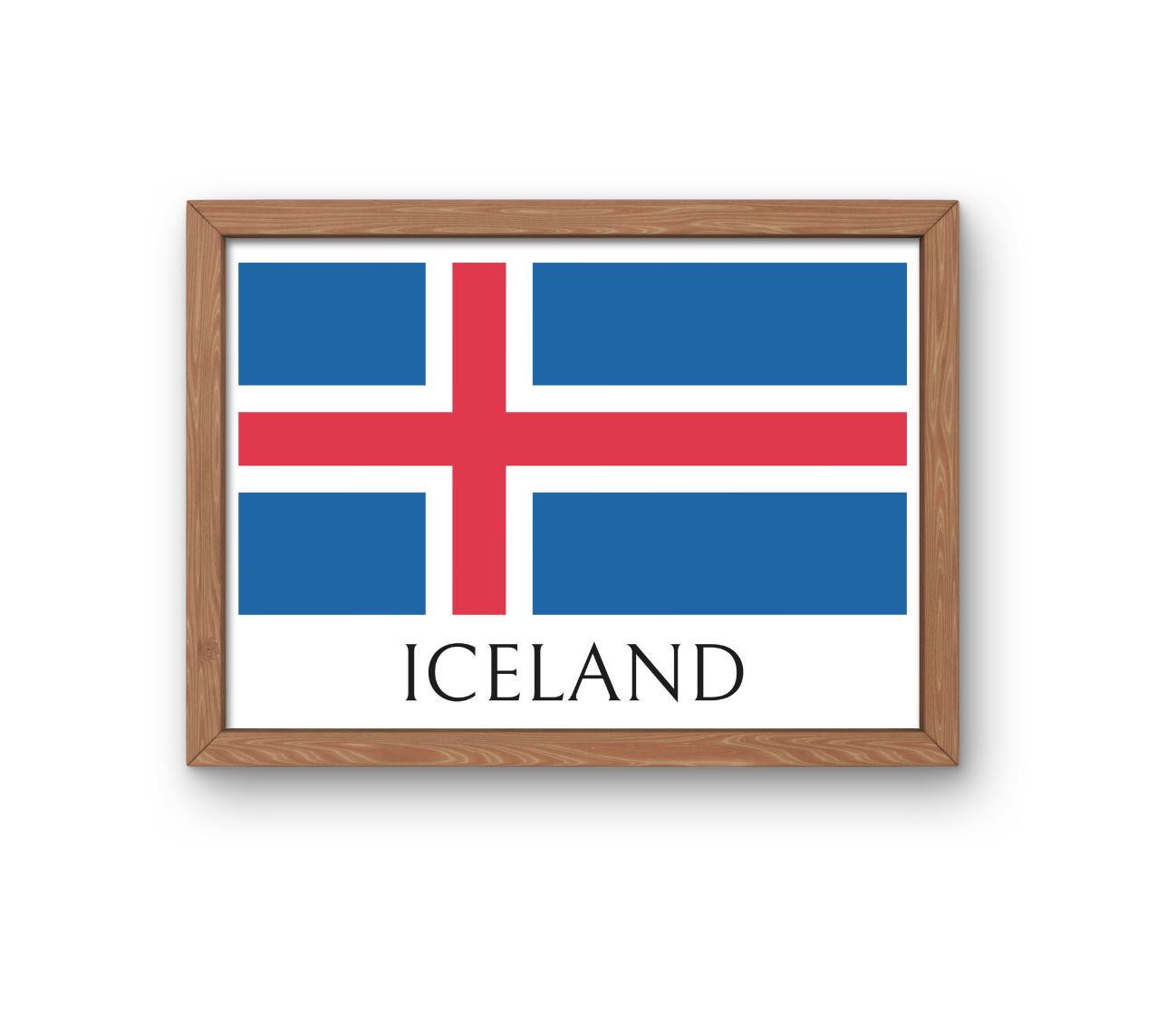 תמונת קיר דגל איסלנד