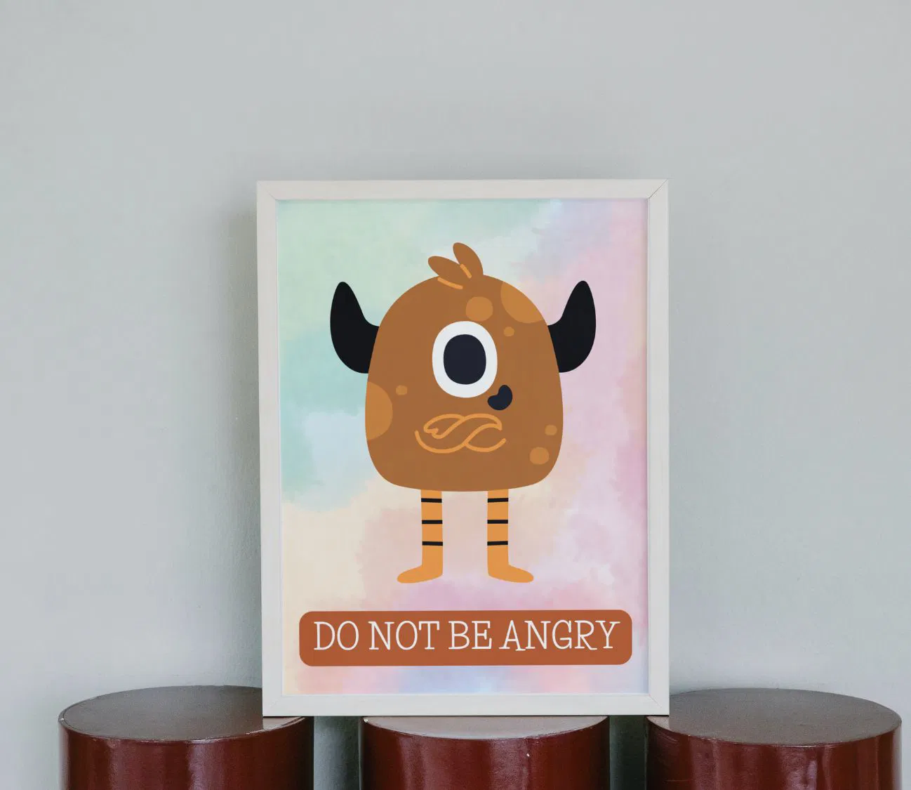 הפוך את החדר למקום של חיוכים – פוסטר ‘אל תהיה כועס’!