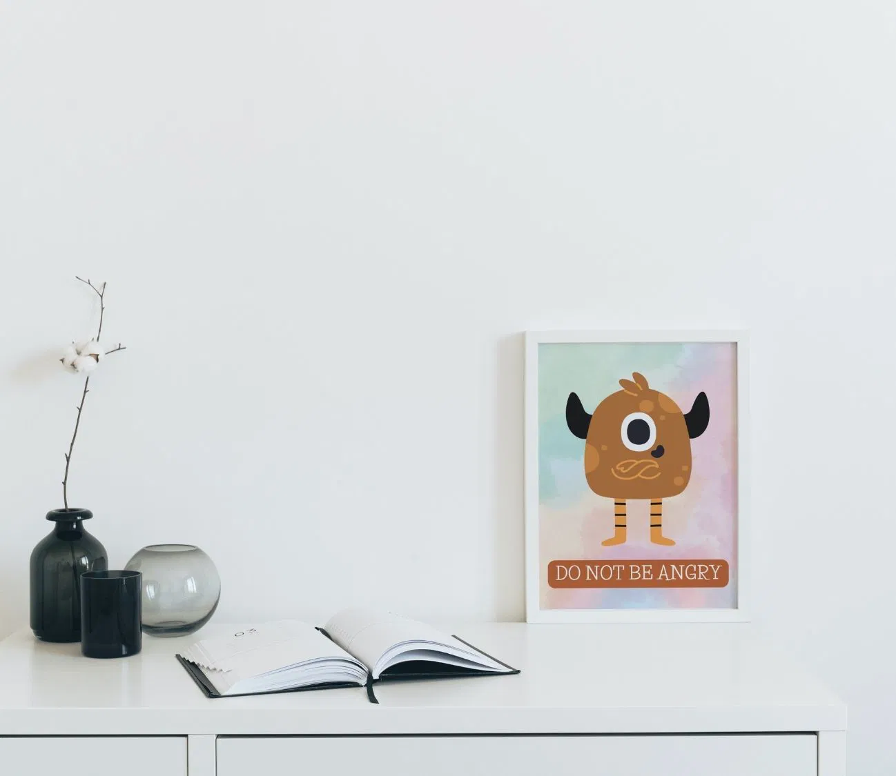 שמור על אווירה נעימה – פוסטר לחדר ילדים מלא השראה!