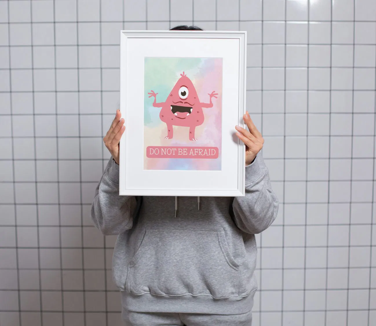 מתנה מעודדת ומעצימה – פוסטר “אל תפחד” לחדר ילדים