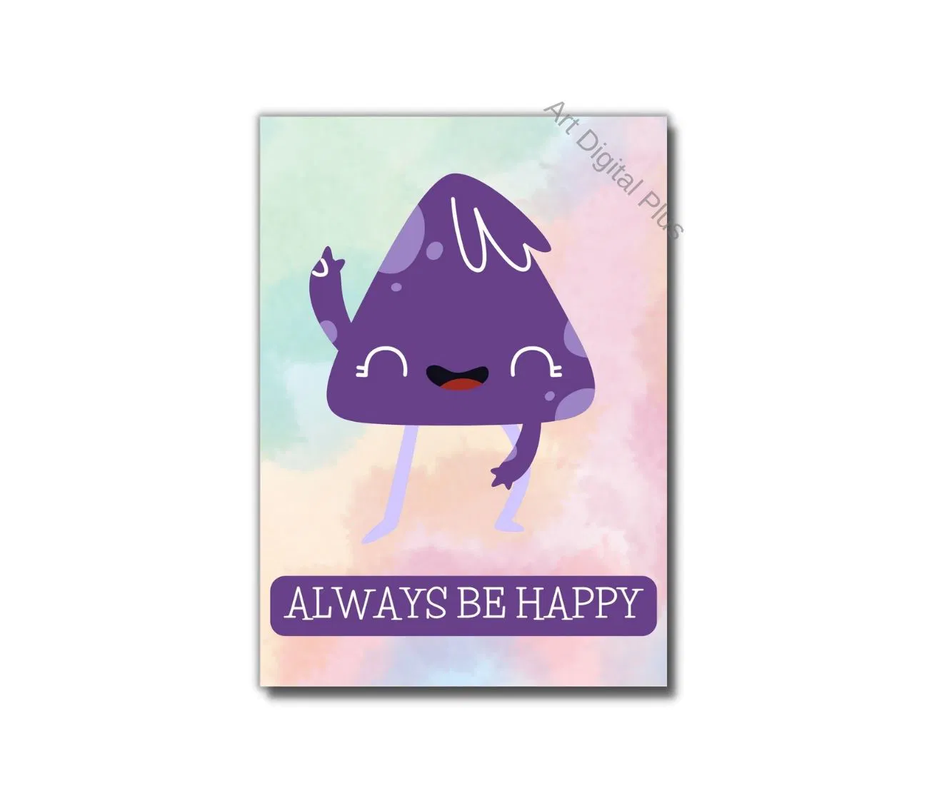 פוסטר מלא אנרגיה חיובית – להזכיר לילדים לחייך כל יום