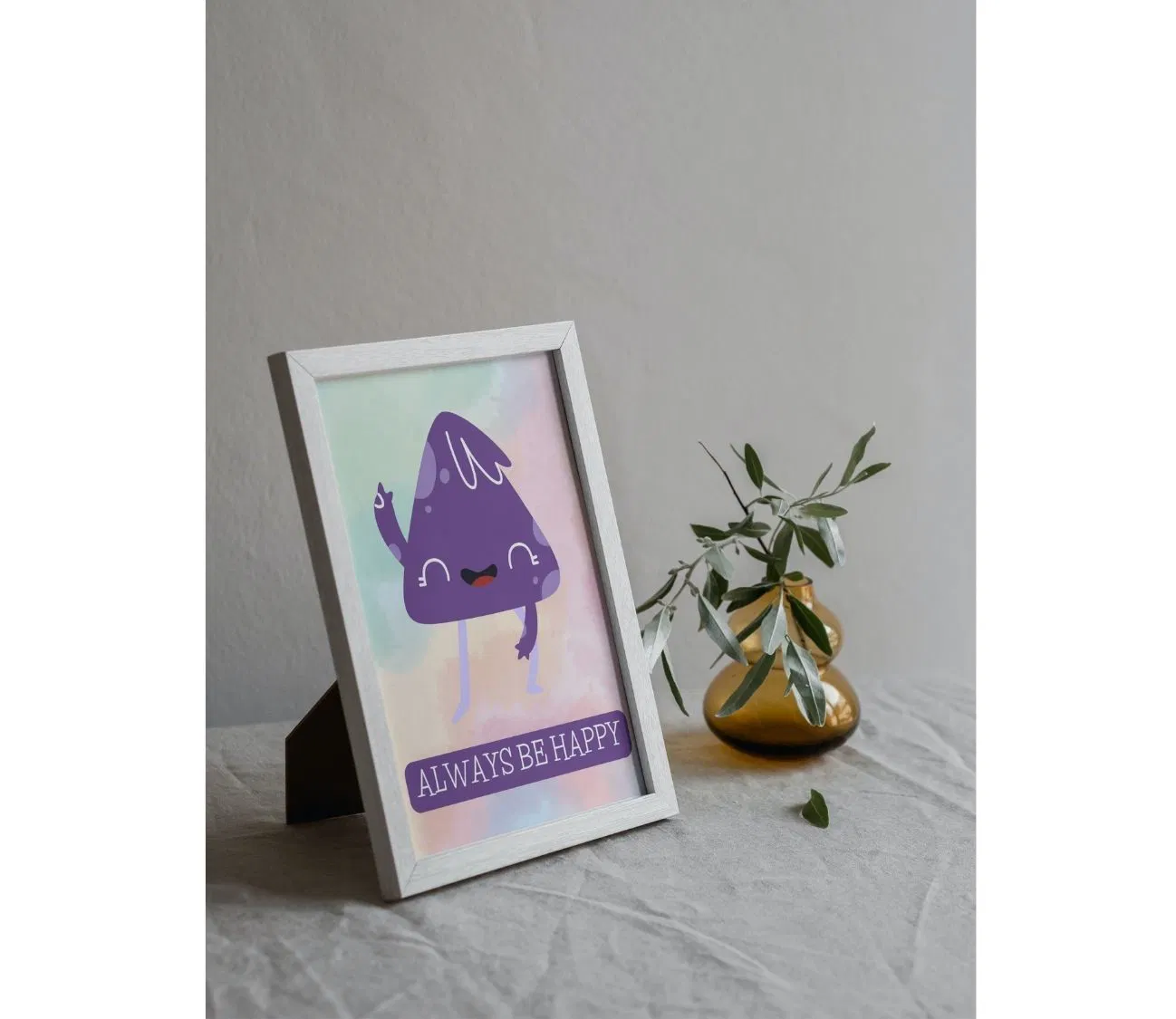 פוסטר דקורטיבי בעיצוב קסום – מסר מעצים לילדים