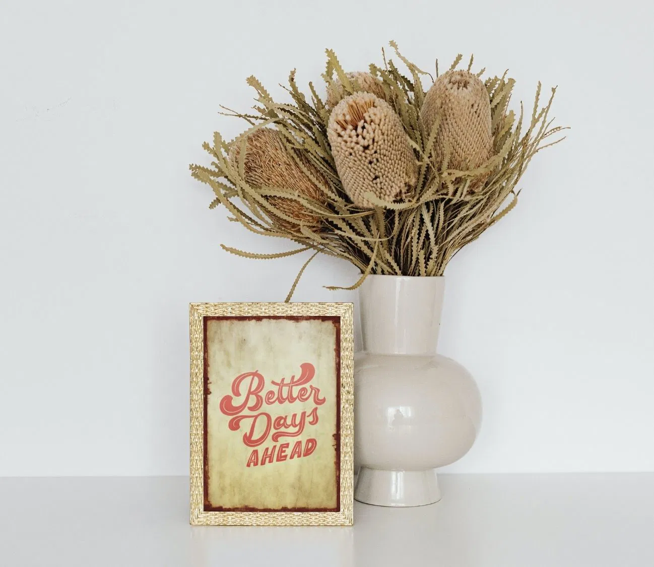 תנו לאמנות לדבר אופטימיות על הקירות שלכם