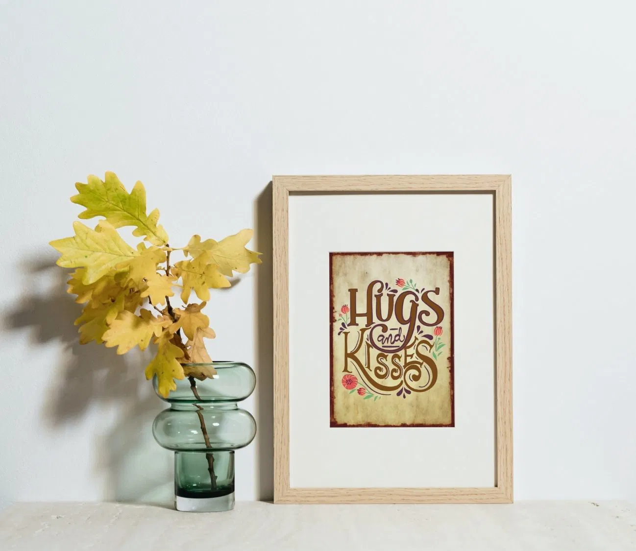 עיצוב קיר שמזכיר כמה אהבה חשובה