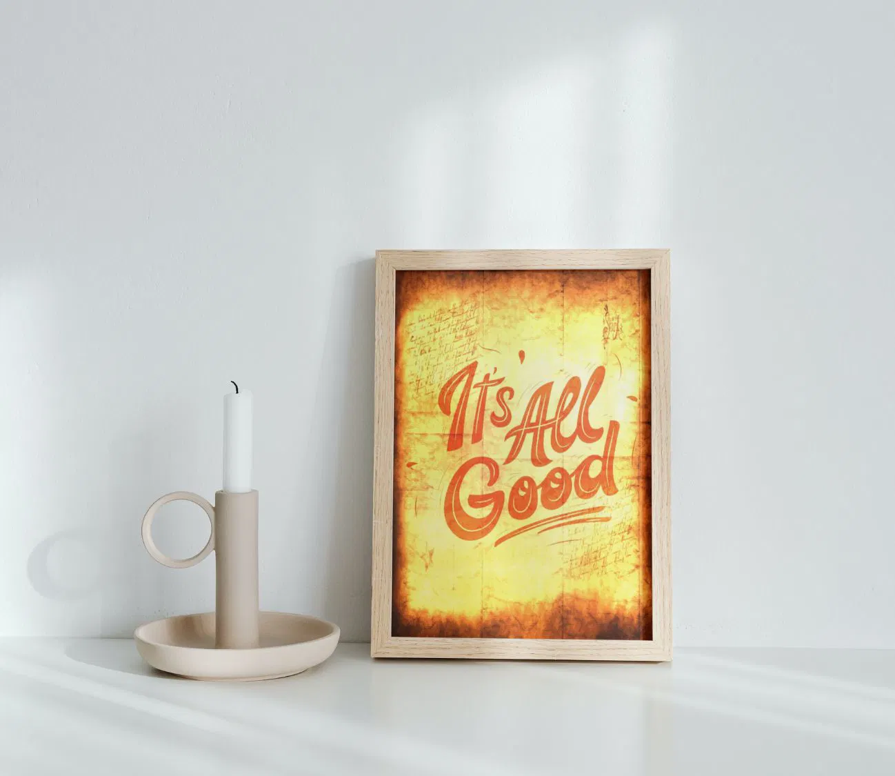 מסר חיובי לכל יום – IT'S ALL GOOD