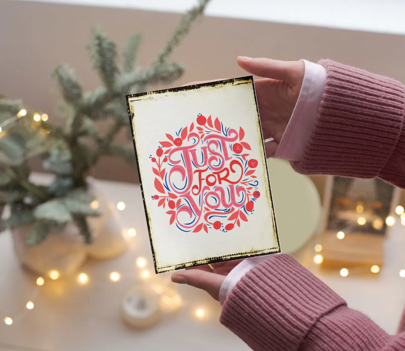 עיצוב נוסטלגי עם טאצ' מודרני – JUST FOR YOU