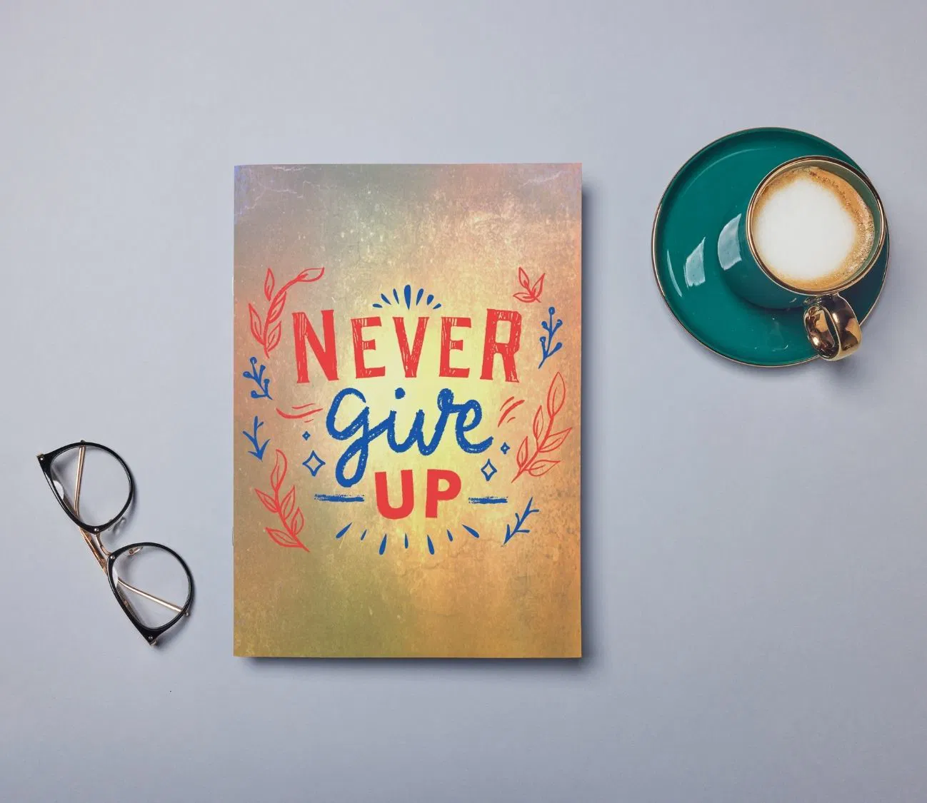 עיצוב נצחי עם אנרגיה חזקה – NEVER GIVE UP