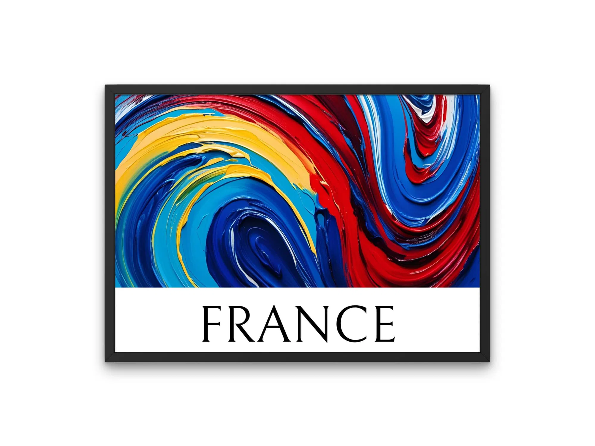 נגיעה של צרפת – אומנות מודרנית בצבעים מהפנטים!