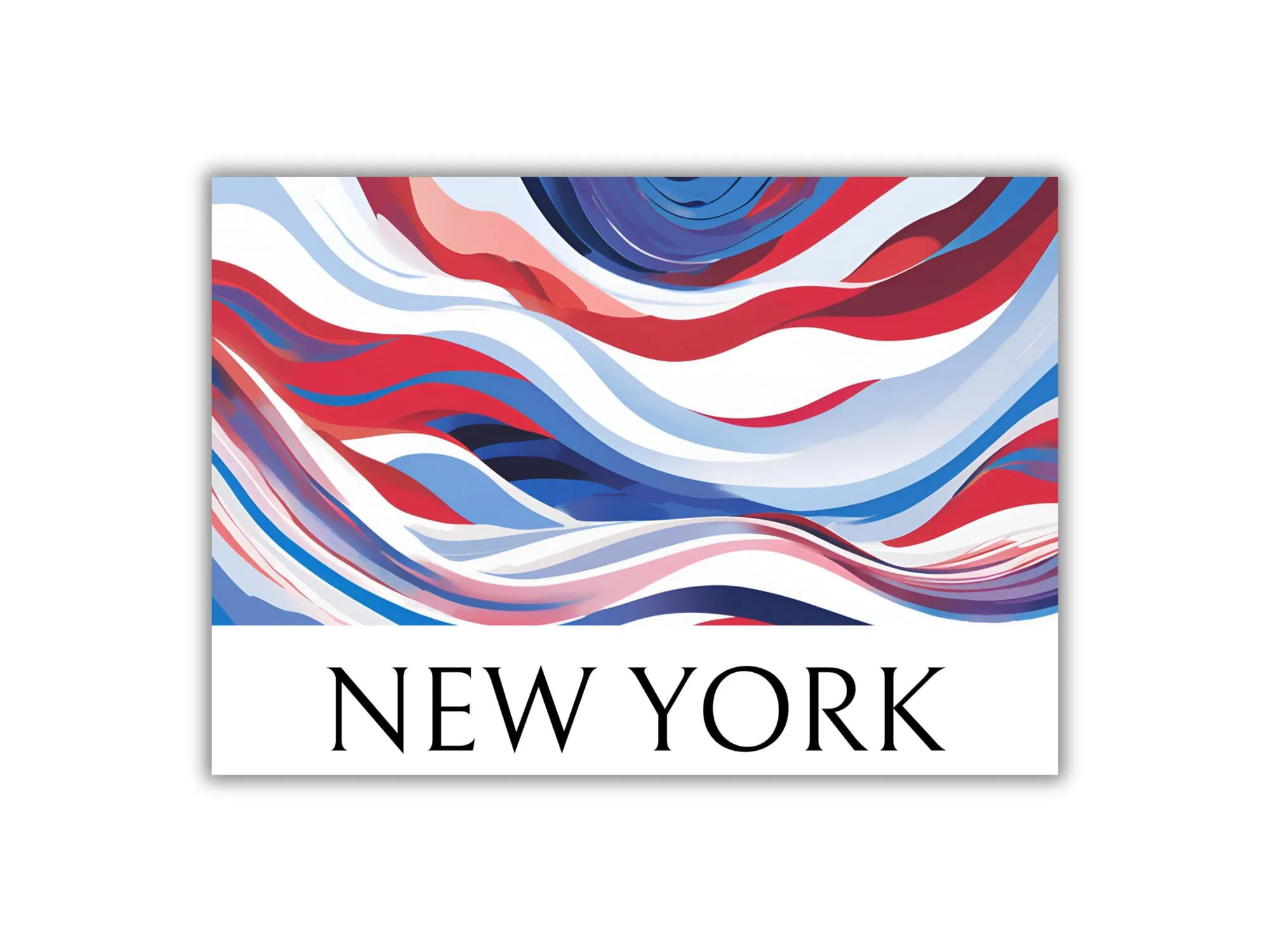 אמנות מופשטת עדינה – הדפס קיר מודרני בגוונים נעימים לעין