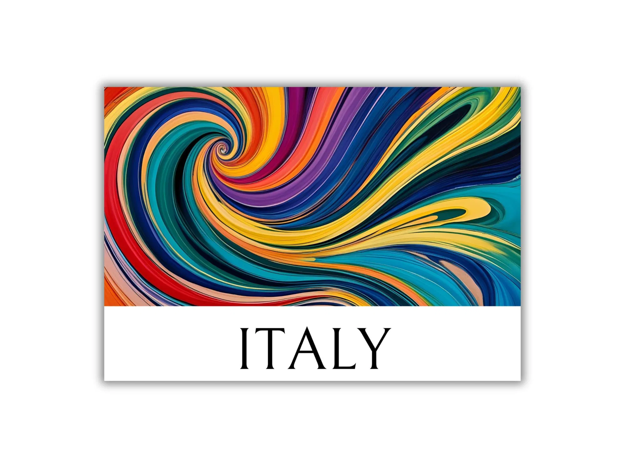 אמנות מודרנית ומרשימה – הדפס קיר בצבעים עזים ומרהיבים