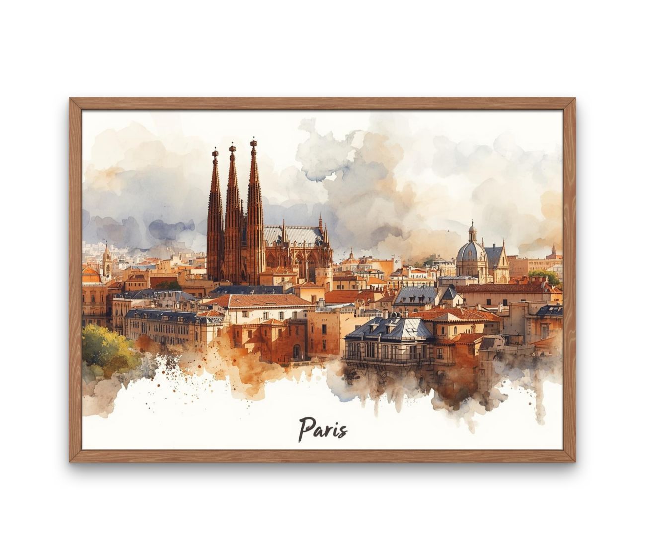 פריז על הקיר – איור שמכניס השראה ואהבה