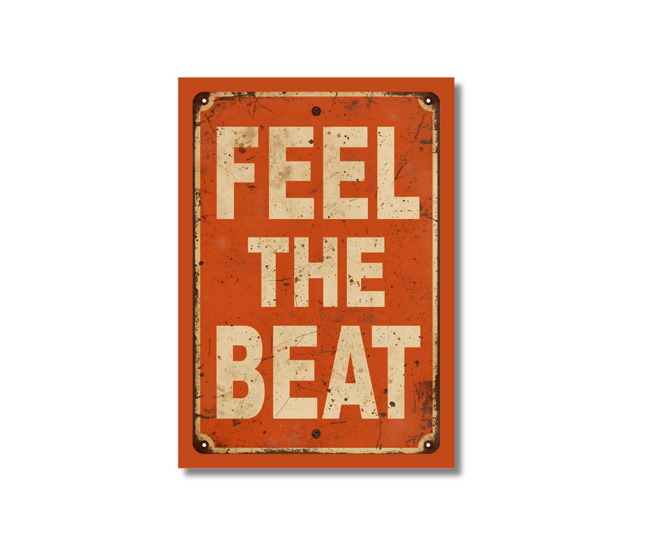 פוסטר שמרגיש את הקצב שלך.