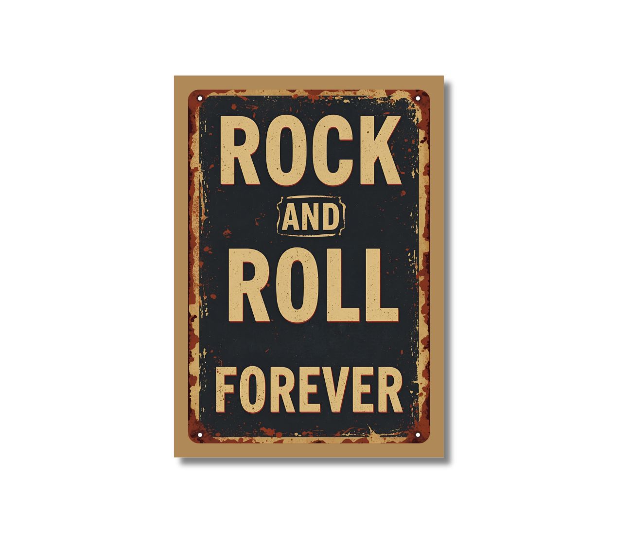 תן למוזיקה לדבר – פוסטר רוקנרול