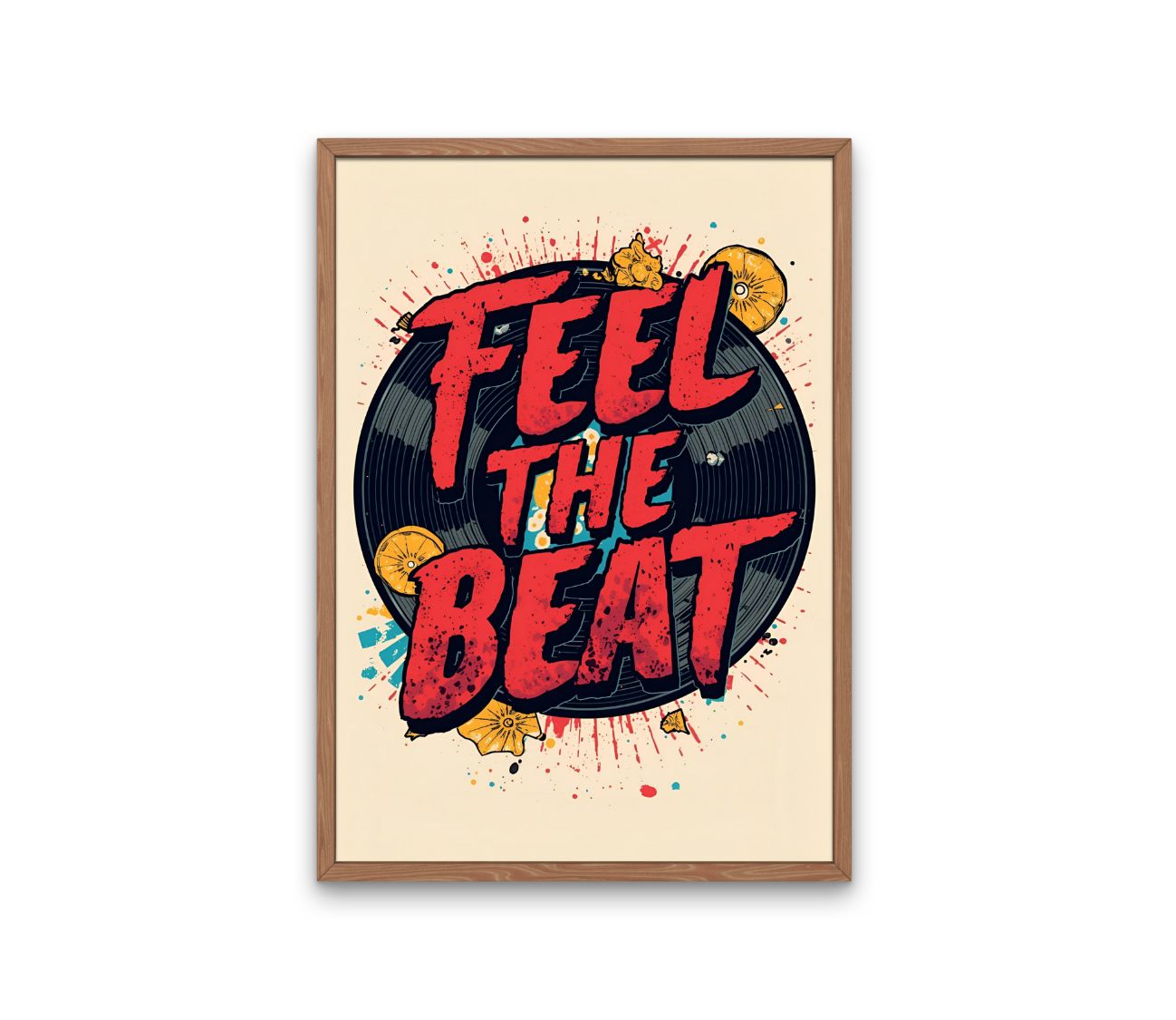 פוסטר שמחבר בין עיצוב למוזיקה