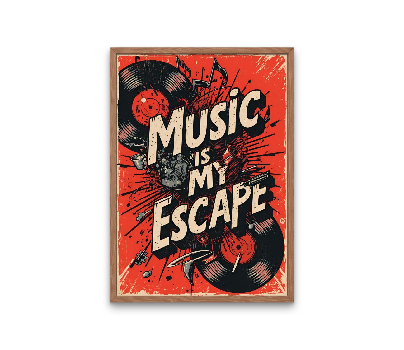 פוסטר מוזיקה שמכניס השראה לכל חלל