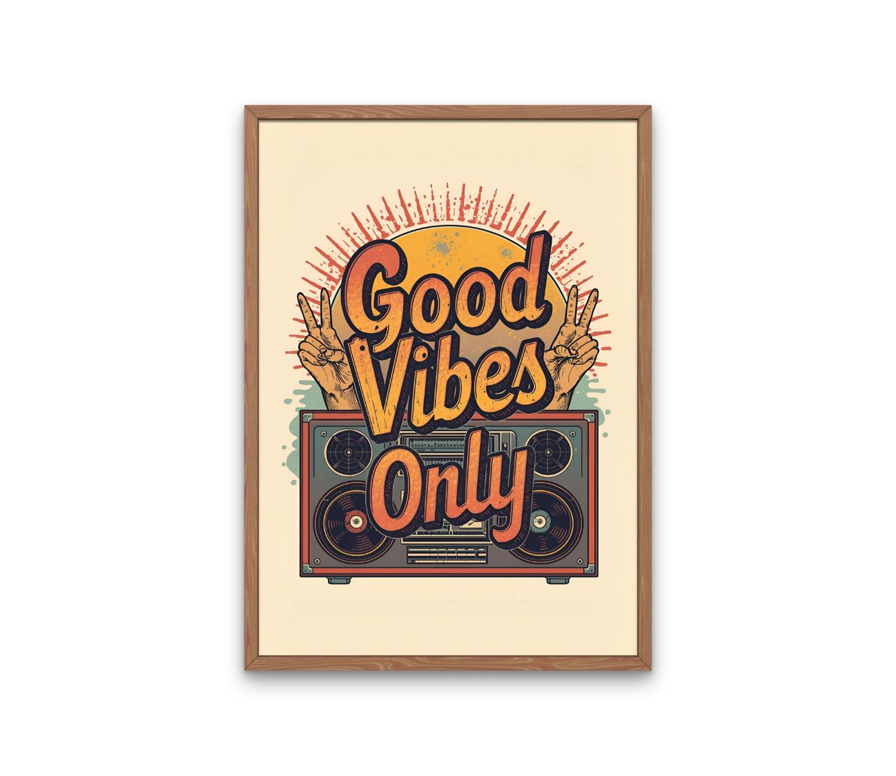 פוסטר שמרים את הווליום של האנרגיות