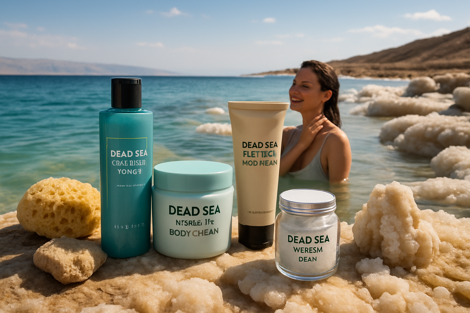 Dead Sea skincare products: An exciting experience at the Dead Sea