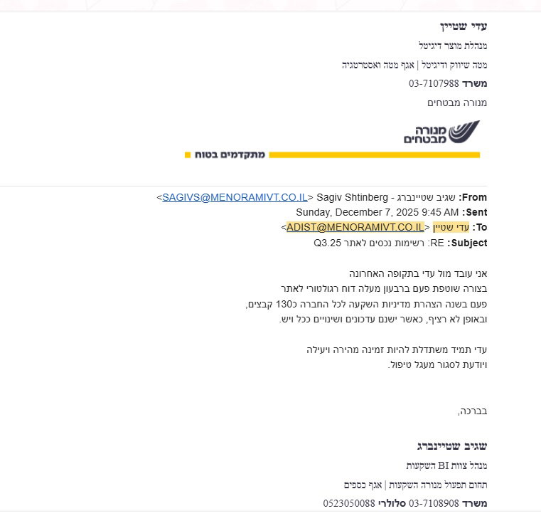 המלצות חמות מלקוחות