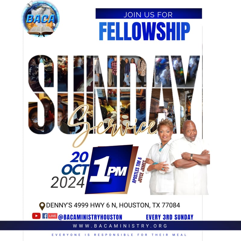 FELLOWSHIP SUNDAY SERVICE
