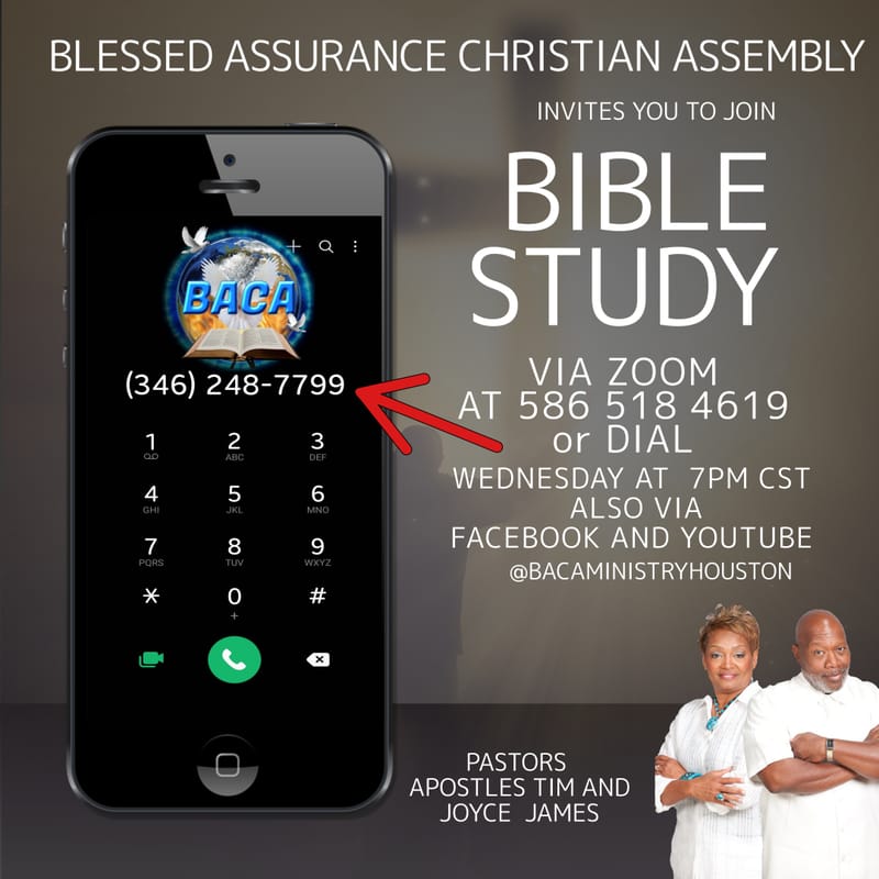 MID-WEEK BIBLE STUDY