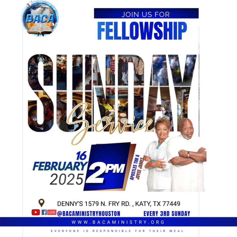 FELLOWSHIP SUNDAY SERVICE