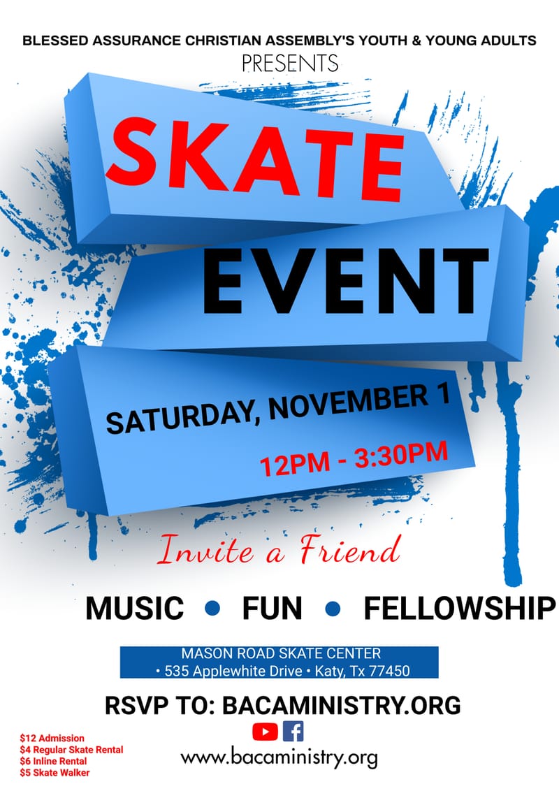 Youth and Young Adults Skating Event