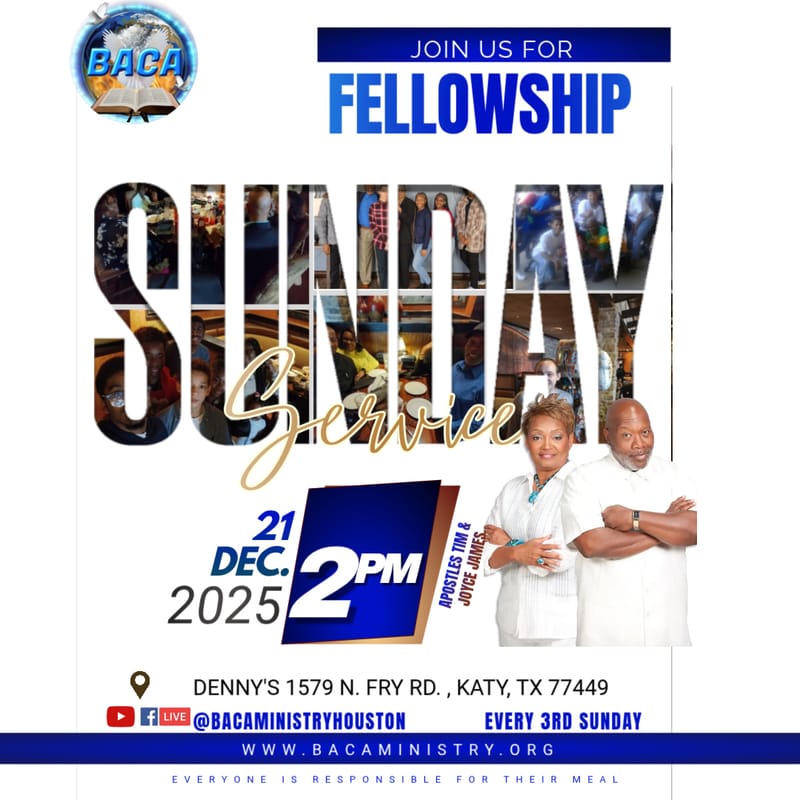 FELLOWSHIP SUNDAY