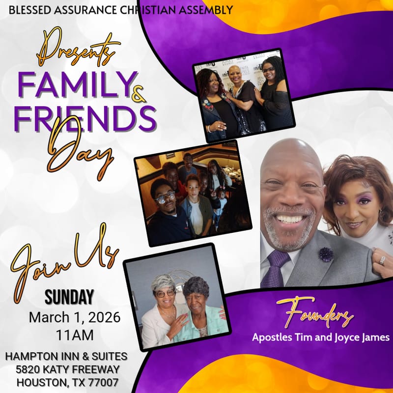 FAMILY AND FRIENDS DAY