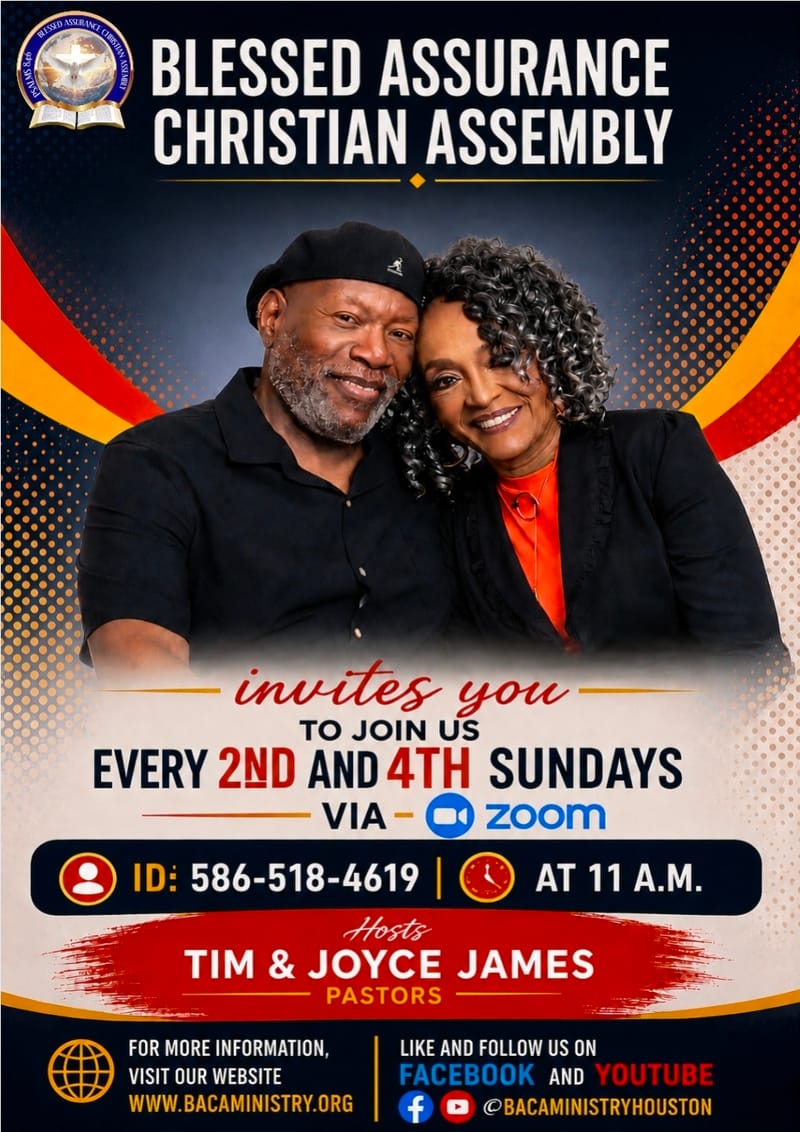ZOOM SUNDAY WORSHIP SERVICE