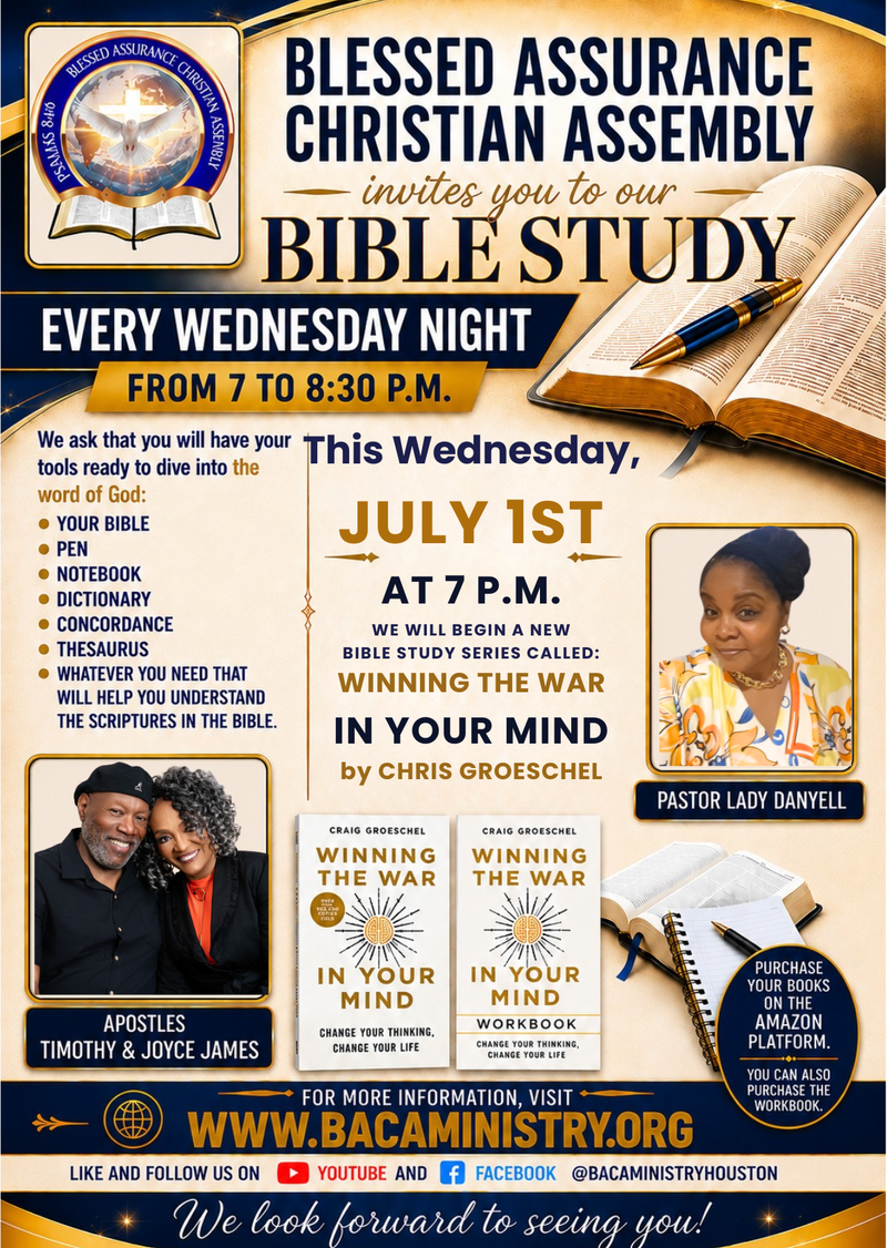MID-WEEK BIBLE STUDY