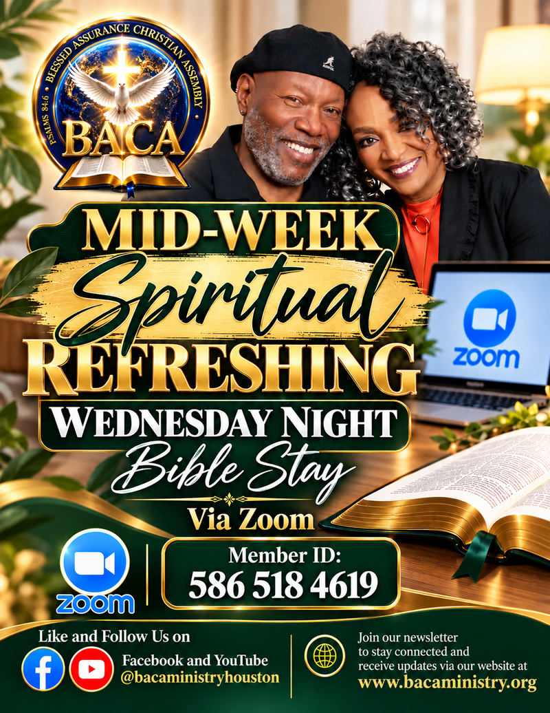 MID-WEEK BIBLE STUDY