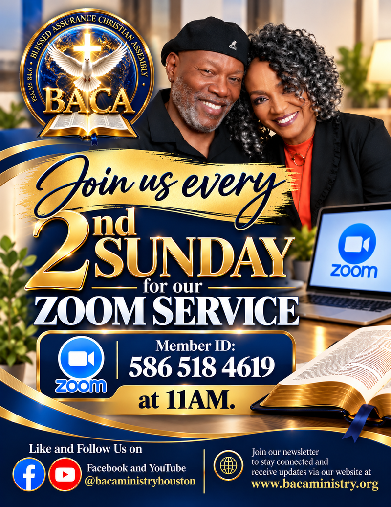 ZOOM SUNDAY WORSHIP SERVICE