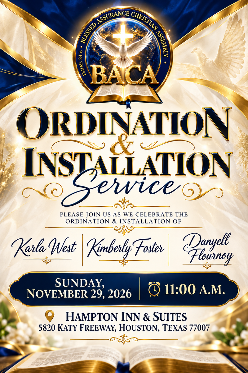 Ordination & Installation Service
