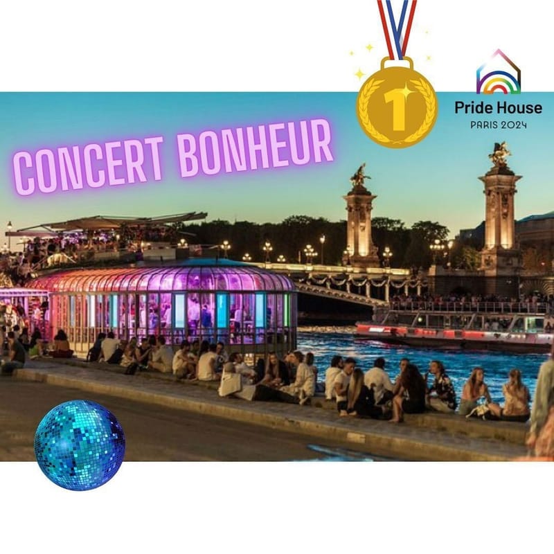 Concert à la Pride House des J.O. de Paris