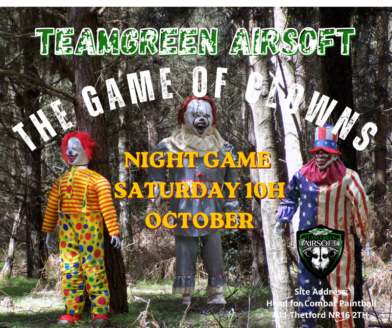 The Game Of Clowns - Night Game 10/10/2026
