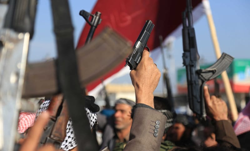 15 مليون قطعة سلاح بحوزة المدنيين في العراق