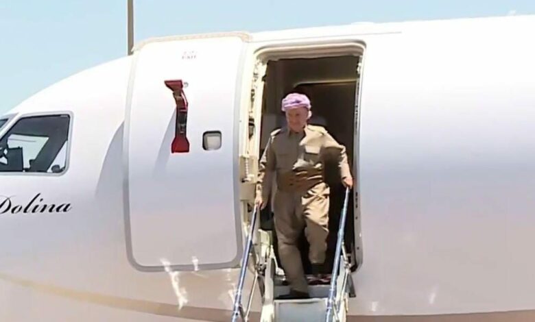 بعد زيارته لبغداد.. هل يسحب بارزاني البساط من الاتحاد الوطني؟