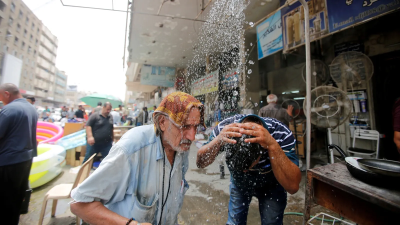 الحر الشديد يشل الحياة في ثلث محافظات العراق