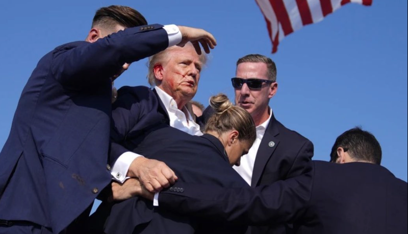 إصابة دونالد إثر "محاولة اغتيال" في بنسلفانيا