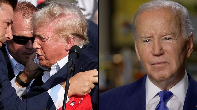 في أول تعليق على الحادث.. بايدن: ممتن لسماع أن ترامب آمن وبصحة جيدة
