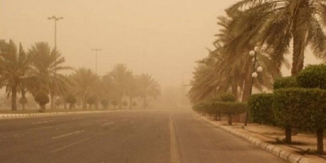 الطقس.. تصاعد الغبار وارتفاع في درجات الحرارة