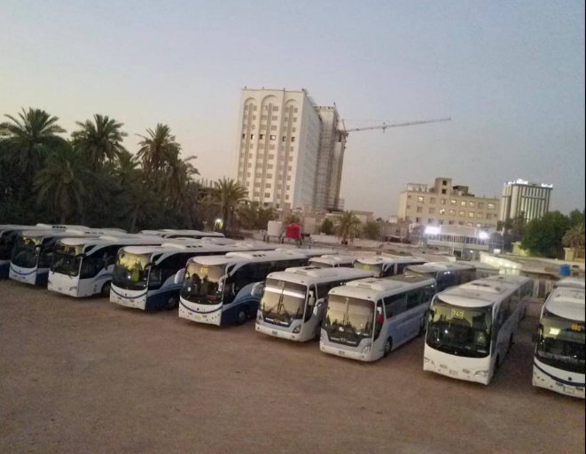 النقل تستنفر جهودها مع ساعات الذروة لخدمة زائري الإمام الحسين (ع)