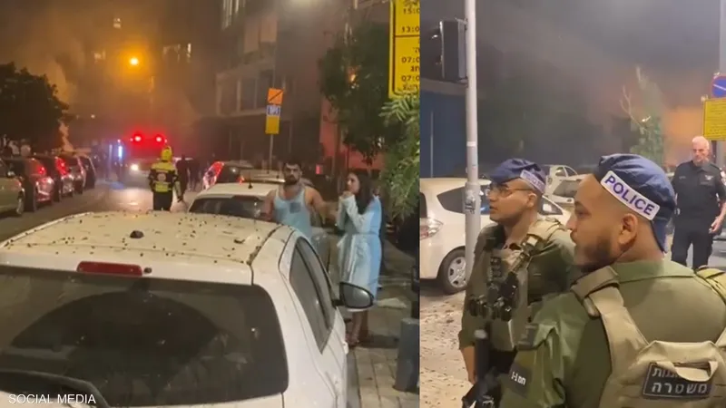 انفجار ضخم يهز تل أبيب وانباء عن هجوم بطائرة مسيرة