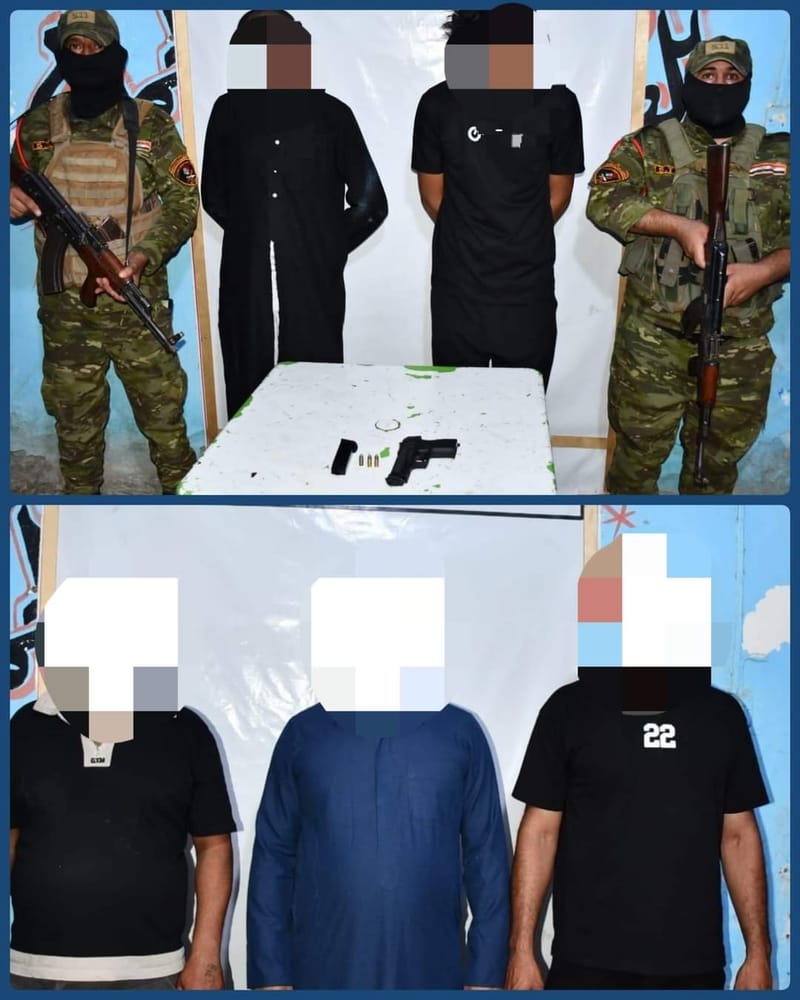 اعتقال 5 متهمين بـ (مشاجرة مسلحة) في واسط