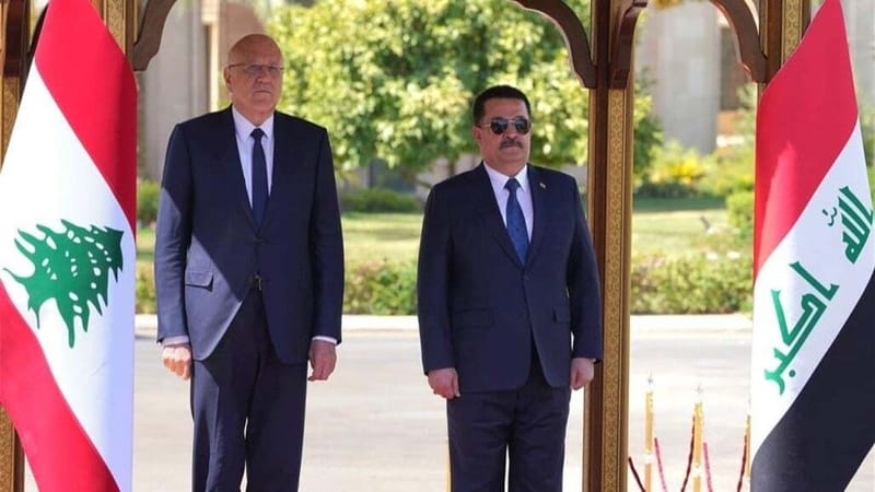 بالصور.. السوداني يستقبل ميقاتي