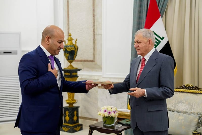 بالوثيقة.. المرسوم الجمهوري الخاص بتكليف عدنان الشمري محافظًا لديالى