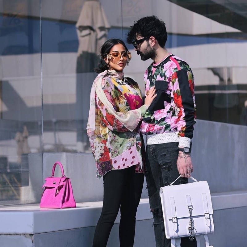 فرح الهادي وعقيل الرئيسي يكشفان جنس مولودهما الثاني