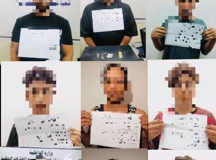 القبض على 9 مطلوبين بتجارة وتعاطي المخدرات في الديوانية